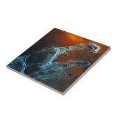 中赤外創造の柱。 タイル (側面)