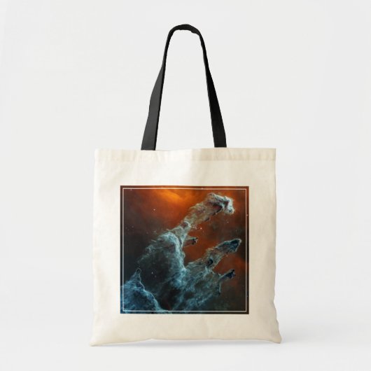 中赤外創造の柱。 トートバッグ (正面)