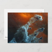 中赤外創造の柱。 ポストカード (正面/裏面)