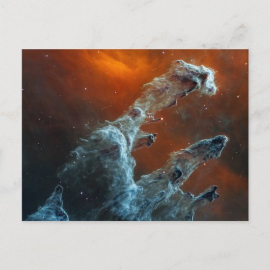 中赤外創造の柱。 ポストカード (正面)