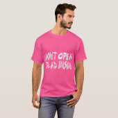 中身が死んでいるなかみがしんでいるな女の子 Tシャツ (正面フル)