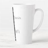 中身は無関係 触らないで カフェラテマグ (右)