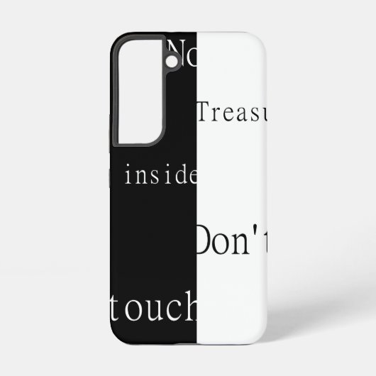 中身は無関係　触らないで SAMSUNG GALAXYケース (裏面)