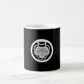 中輪に壺に蔦 コーヒーマグカップ (中央)