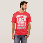 中途半端な屈折 Tシャツ (正面フル)