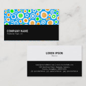 中途半端0121 -抽象芸術030413 名刺 (正面/裏面)