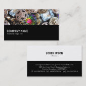 中途半端0146 – フリーマーケきらきら光るット 名刺 (正面/裏面)