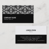 中途半端021 - Terrazzo Pattern 012 名刺 (正面/裏面)