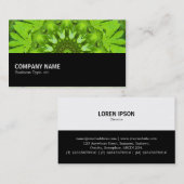 中途半端043 – 自然万華鏡のように千変万化するパターン05 名刺 (正面/裏面)