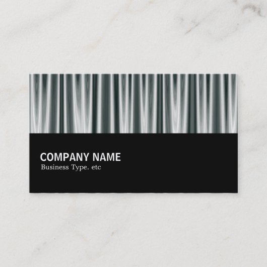 中途半端047 – シルバーカーテン 名刺 (正面)