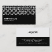 中途半端051 – 極端なハーフトーン 名刺 (正面/裏面)