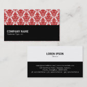 中途半端073 - Ruby Damask 名刺 (正面/裏面)