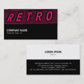 中途半端094 -レトロはダークルーム 名刺 (正面/裏面)