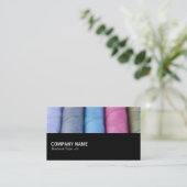 中途半端 – コットンのリール 名刺 (スタンド正面)