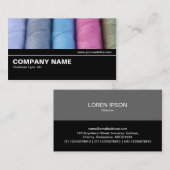 中途半端V2 – コットンのリール 名刺 (正面/裏面)