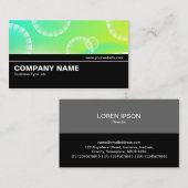 中途半端V2 -抽象芸術01 名刺 (正面/裏面)