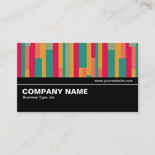 中途半端V2 017 -抽象芸術240113 名刺 (正面)