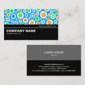 中途半端V2 025 -抽象芸術030413 名刺 (正面/裏面)