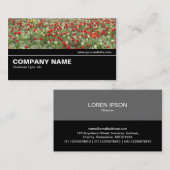 中途半端V2 033 – チューリップのベッド 名刺 (正面/裏面)