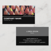 中途半端V2 08 – 色鉛筆 名刺 (正面/裏面)