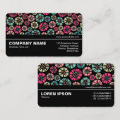 中途半端V3 -抽象芸術花031023 名刺 (正面/裏面)