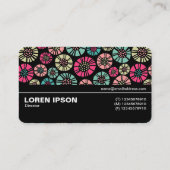 中途半端V3 -抽象芸術花031023 名刺 (裏面)