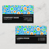 中途半端V3 013 -抽象芸術030413 名刺 (正面/裏面)