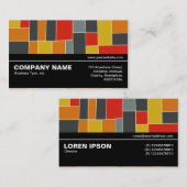 中途半端V3 014 -抽象芸術240413 名刺 (正面/裏面)