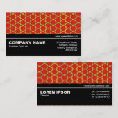 中途半端V3 015 – 幾何学模様01 名刺 (正面/裏面)