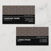 中途半端V3 024 – 幾何学模様010 名刺 (正面/裏面)