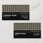 中途半端V3 025 – 幾何学模様011 名刺 (正面/裏面)