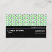 中途半端V3 032 – 幾何学模様018 名刺 (裏面)