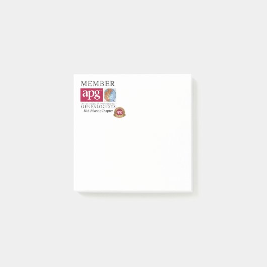 中部大西洋標準時 ポストイット (正面)