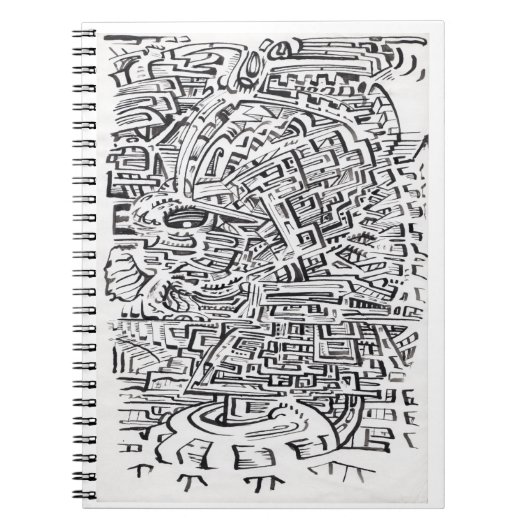 中間のインクスケッチ ノートブック (正面)