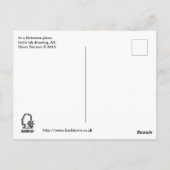 中間のインクスケッチ ポストカード (裏面)