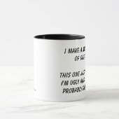 "中間のコーヒー"マグ マグカップ (中央)