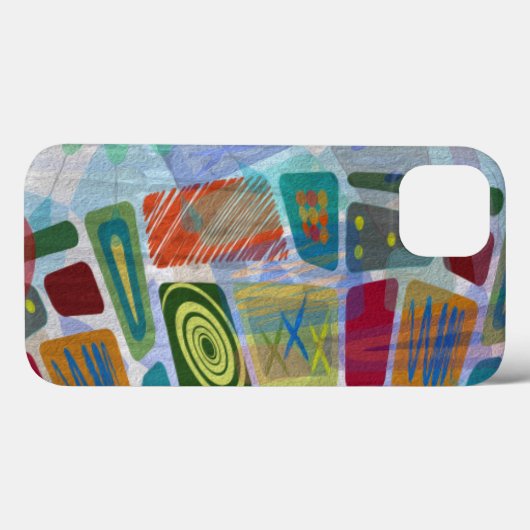 中間のパネルIII Case-Mate iPhoneケース (裏面 (横))