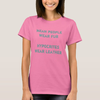 中間の人々の衣服のfurhypocritesの衣服の革 tシャツ