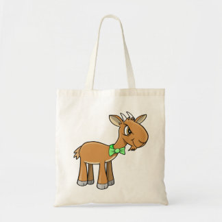 中間の古いヤギのバッグ トートバッグ