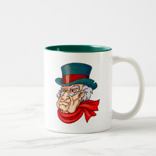 中間の古いScrooge ツートーンマグカップ