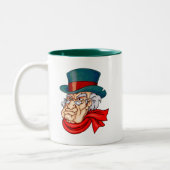 中間の古いScrooge ツートーンマグカップ (左)