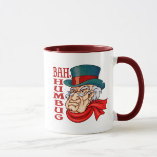 中間の古いScrooge マグカップ