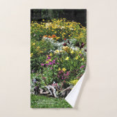 中間の夏の庭色! ハンドタオル (ハンドタオル)