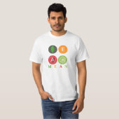 中間の積み重ねのワイシャツ Tシャツ (正面フル)