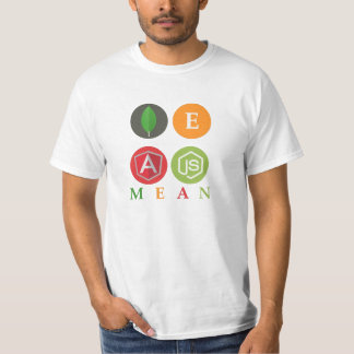 中間の積み重ねのワイシャツ Tシャツ