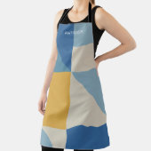 中間ジオメトリ抽象芸術シェイプカスタムの エプロン (インサイチュ)