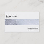 中間バンド – シャボン玉 名刺 (裏面)