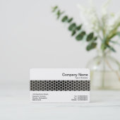 中間バンド – ハニカム温暖 名刺 (スタンド正面)