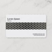 中間バンド – ハニカム温暖 名刺 (裏面)