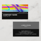 中間地点V2 013 – フラクタル抽象芸術061012f 名刺 (正面/裏面)